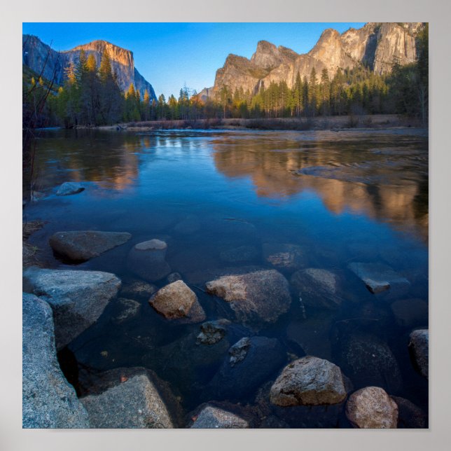 USA, Kalifornien. Yosemite Valley View 2 Poster (Framsidan)