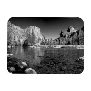 USA, Kalifornien. Yosemite Valley View Magnet