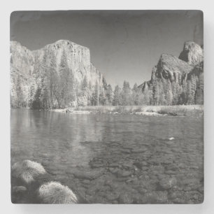 USA, Kalifornien. Yosemite Valley View Underlägg Sten