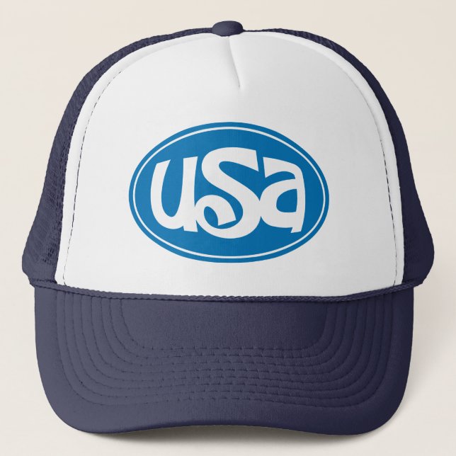 "USA" kalligrafi Keps (Framsida)