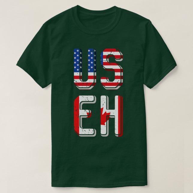 USA Kanada T Shirt (Design framsida)