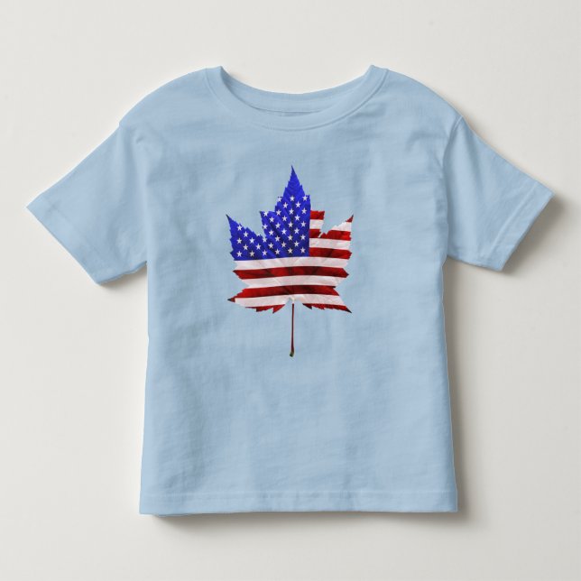 USA Kanada T-Shirts Canada US Barn tröja Hoodies (Framsida)