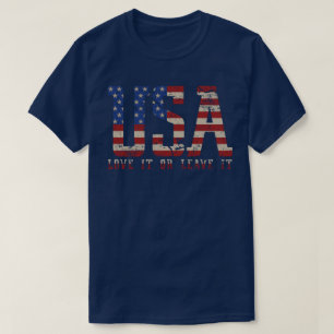 USA Kärlek eller Lämna T Shirt