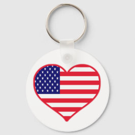 USA KÄRLEK NYCKELRING
