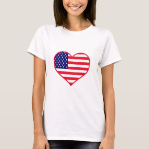 USA KÄRLEK TEE