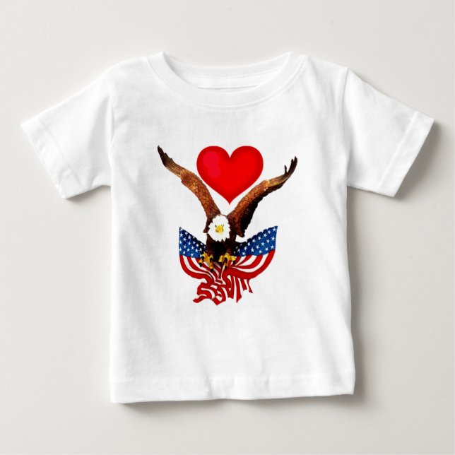 USA Kärlek_ Tee Shirt (Framsida)