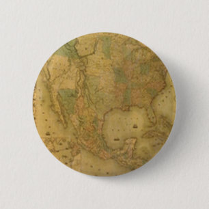 USA Karta Button Knapp