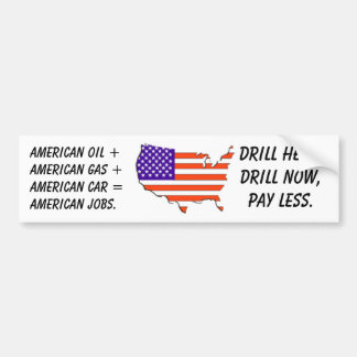 USA-karta-flagga amerikanolja +Amerikanen gasar Bildekal