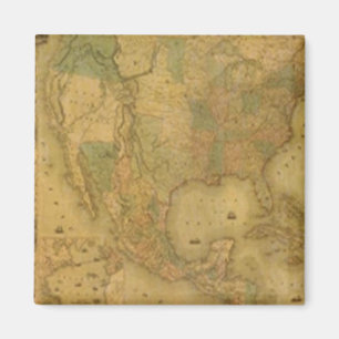 USA Karta Magnet