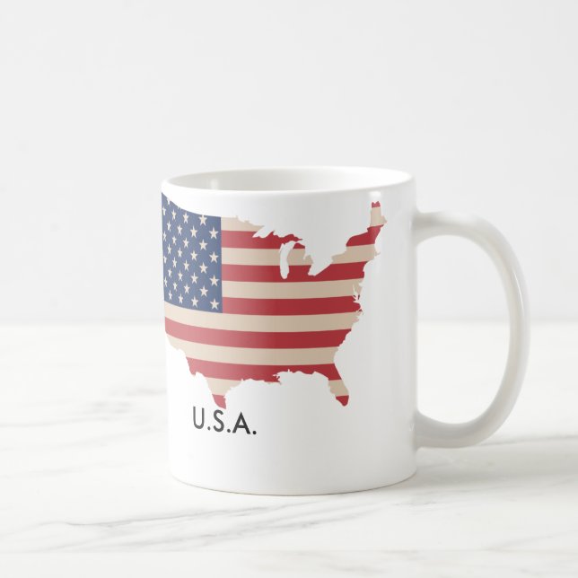 USA KARTA MUGG (Höger)