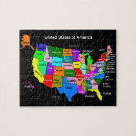 USA-karta Pussel