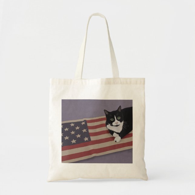 USA Katt  Tygkasse (Framsidan)