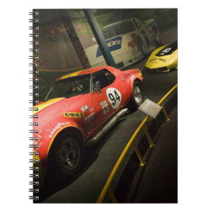 USA, Kentucky, Bowling Green: National Corvette 4 Anteckningsbok Med Spiral
