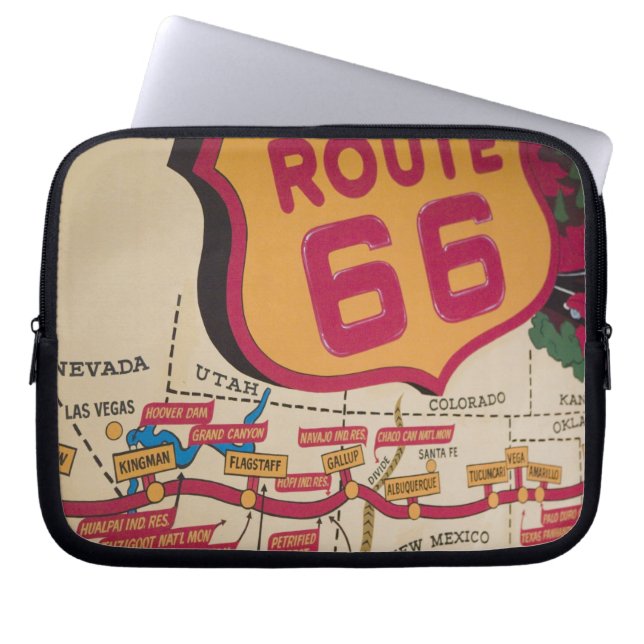USA, Kentucky, Bowling Green: National Corvette 5 Laptop Sleeve (Framsidan)