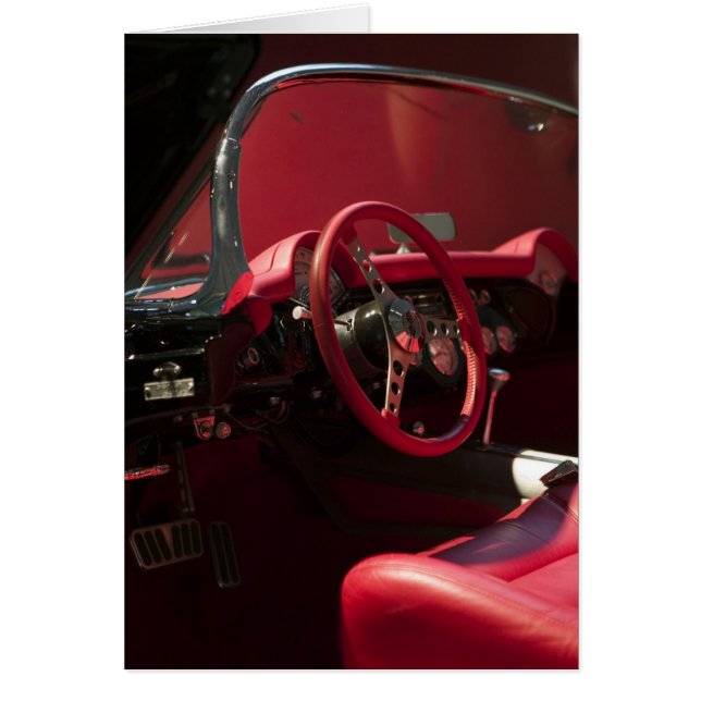 USA, Kentucky, Bowling Green: National Corvette Hälsningskort (Framsidan)