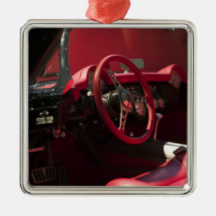 USA, Kentucky, Bowling Green: National Corvette Julgransprydnad Metall