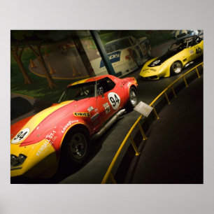 USA, Kentucky, Bowling Grönt: National Corvette 4 Poster