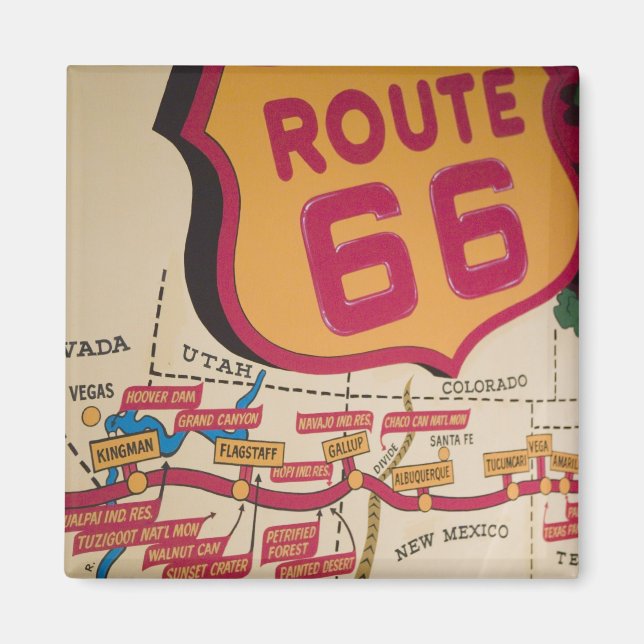 USA, Kentucky, Bowling Grönt: National Corvette 5 Magnet (Framsidan)