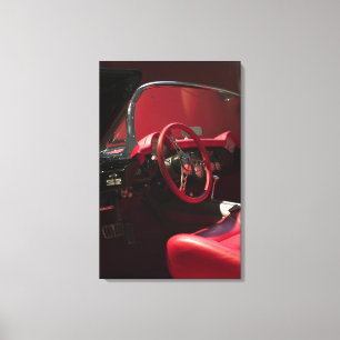 USA, Kentucky, Bowling Grönt: National Corvette Canvastryck