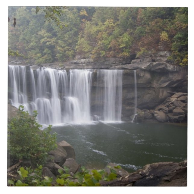 USA - Kentucky. Cumberland Falls på Kakelplatta (Framsidan)
