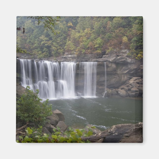 USA - Kentucky. Cumberland Falls på Magnet (Framsidan)