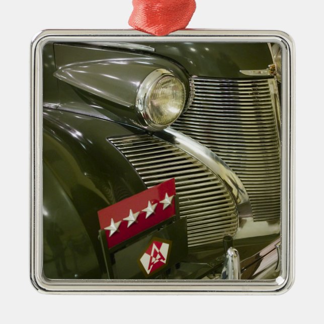 USA Kentucky, fort Knox: Patton museum av Julgransprydnad Metall (Framsidan)