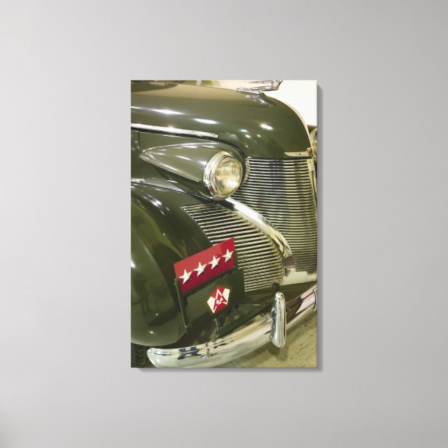 USA, Kentucky, Fort Knox: Patton Museum of Canvastryck (Framsida)