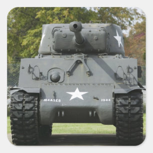 USA, Kentucky, Fort Knox: Patton Museum of Fyrkantigt Klistermärke