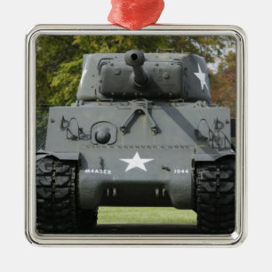 USA, Kentucky, Fort Knox: Patton Museum of Julgransprydnad Metall