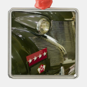 USA, Kentucky, Fort Knox: Patton Museum of Julgransprydnad Metall