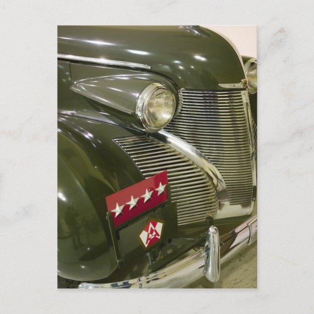 USA, Kentucky, Fort Knox: Patton Museum Vykort (Framsida)