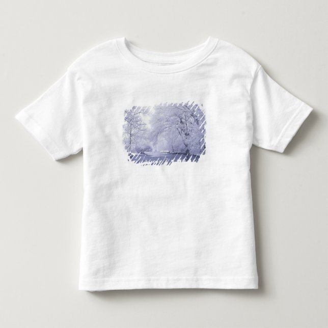 USA, Kentucky, Louisville. Snötäckt Tee (Framsida)