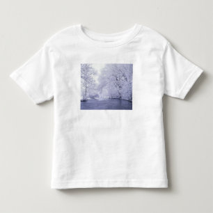 USA, Kentucky, Louisville. Snötäckt Tee Shirt