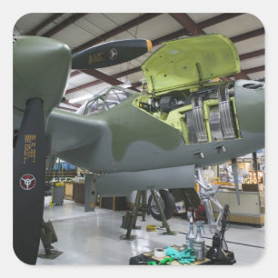USA, Kentucky, Middlesboro: The Lost Squadron, Fyrkantigt Klistermärke