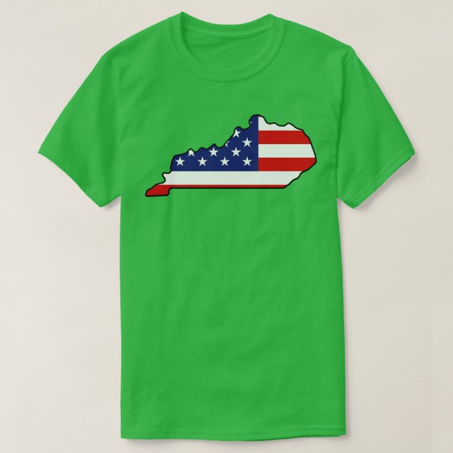 USA Kentucky TShirt T Shirt (Design framsida)