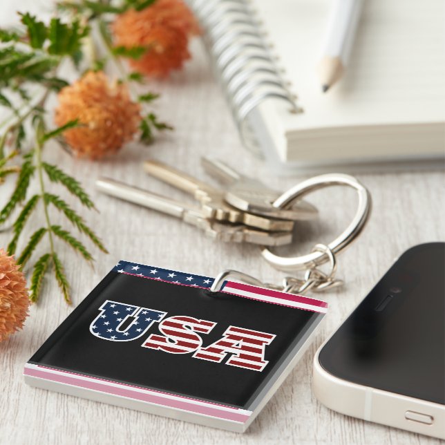 USA Keychain (Högra Framsidan)