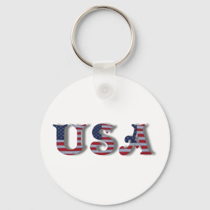 USA - KEYCHAIN NYCKELRING