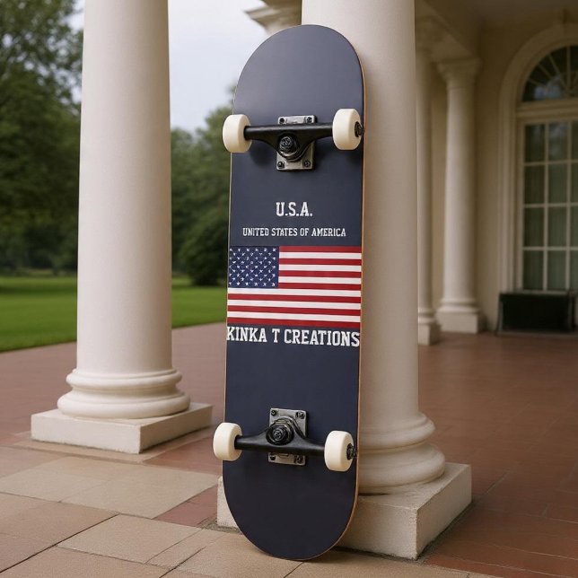 USA Kinka T Creations Mini Skateboard Bräda 18,5 Cm (Skapare uppladdad)
