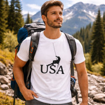 USA Klippklättring Minimalistisk Silhuett