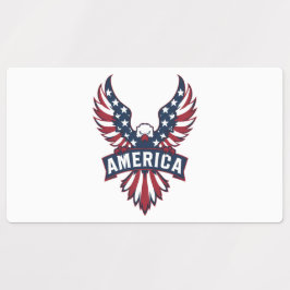USA. KLISTERMÄRKE