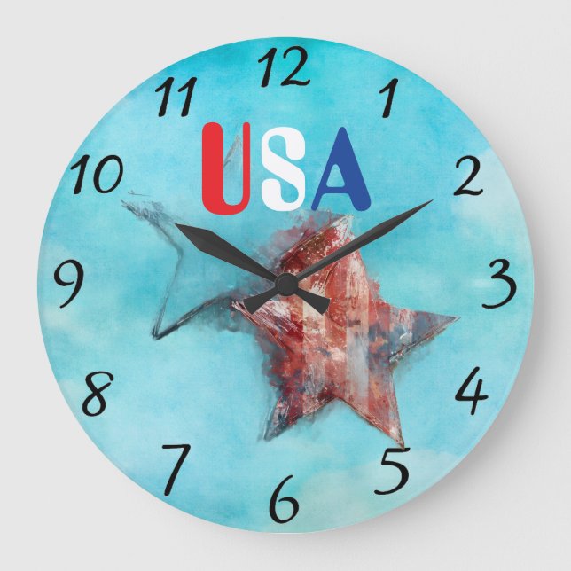 USA-klocka Stor Klocka (Framsida)