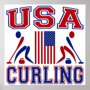 USA krulla Poster