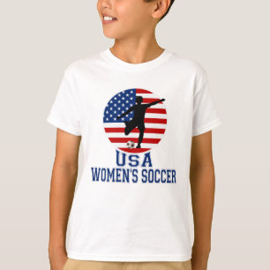 USA kvinna fotboll Tee