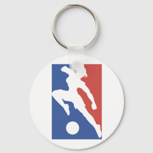 USA kvinnliga fotbollTshirts och gåvor Nyckelring