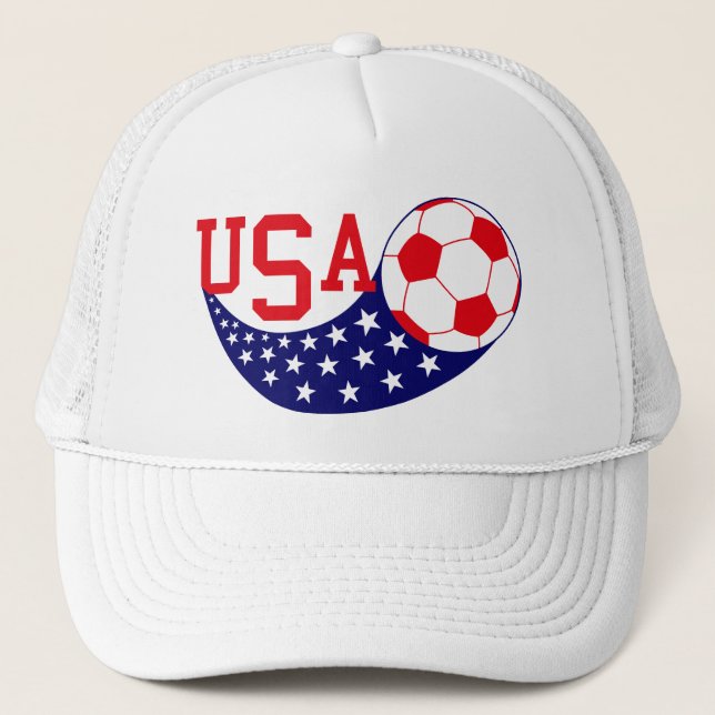 USA-lagets fotboll Keps (Framsida)