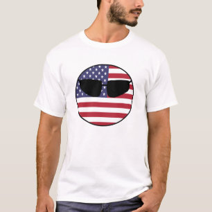 USA landboll T-shirt
