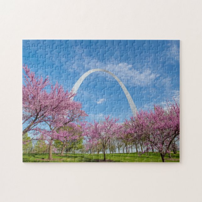 USA Landmark-Gateway Arch Pussel (Horisontell)
