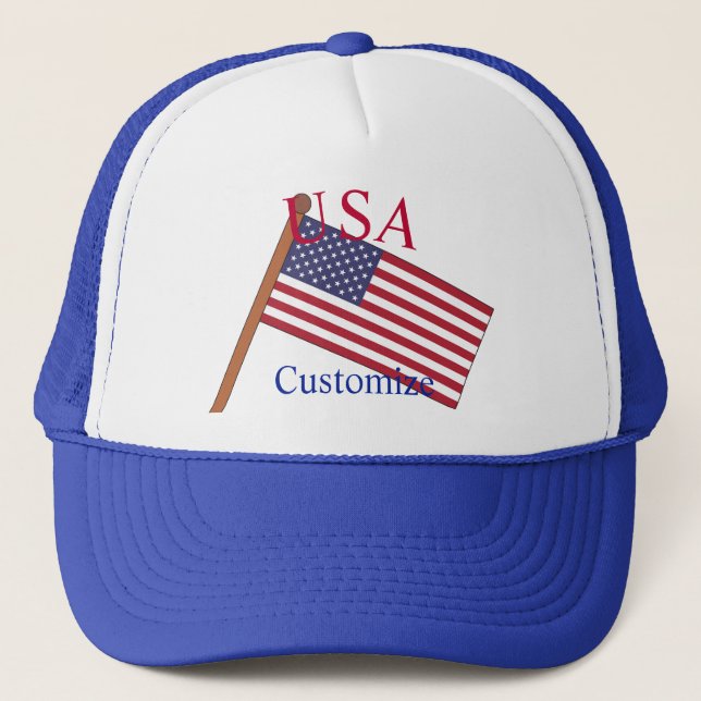 USA Landsflagga Thunder_Cove Keps (Framsida)