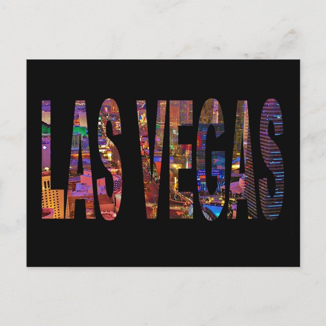 USA Las Vegas Vykort (Framsida)