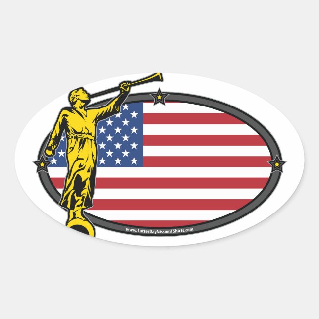USA LDS Uppdrag Oval ingen etikett (Framsida)